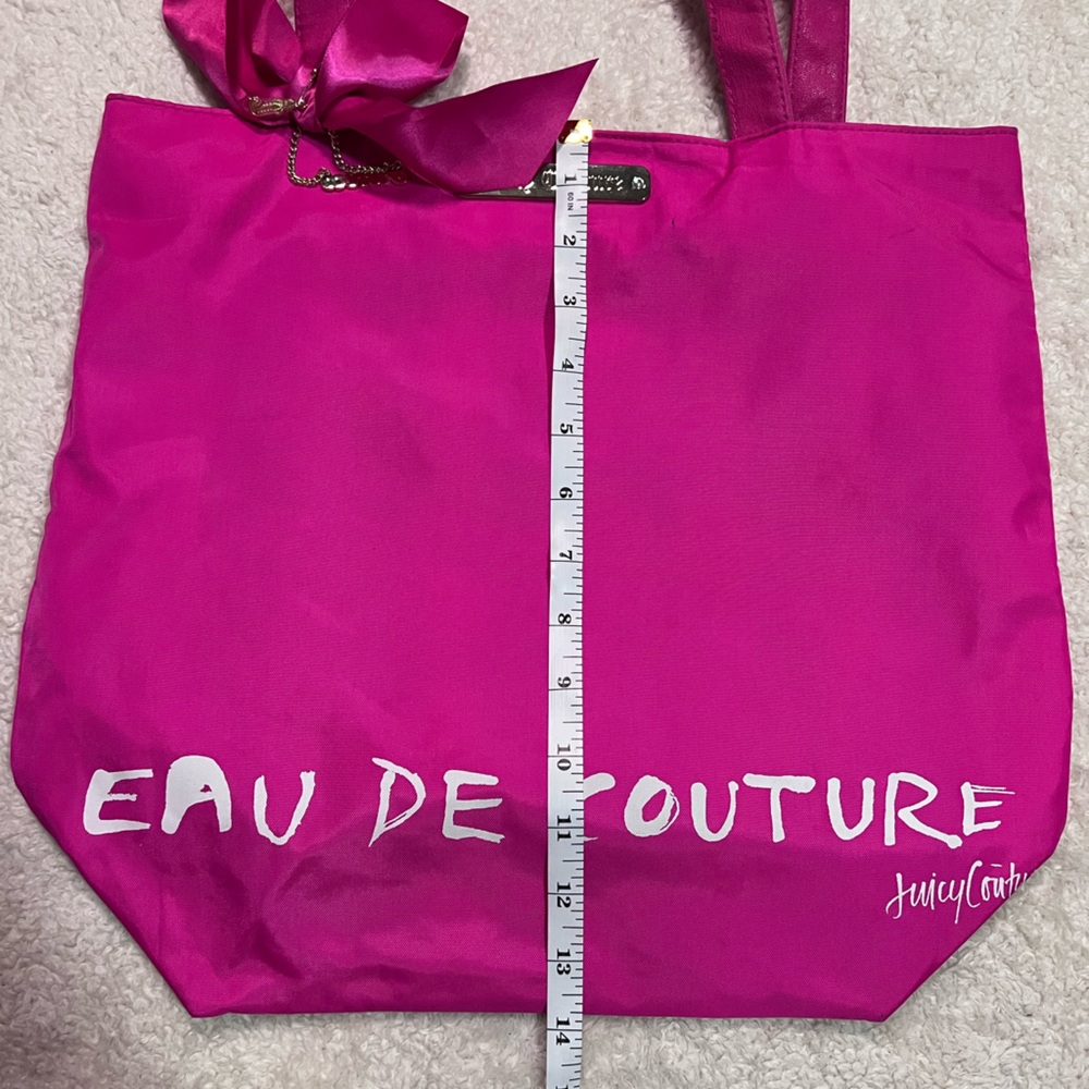 Juicy ‘Eau De Couture’ Barbie Pink Tote Bag - Picture 4 of 13